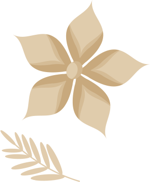 Deko-Icon - Blume und Zweig